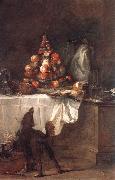 jean-Baptiste-Simeon Chardin The Buffet Spain oil painting artist